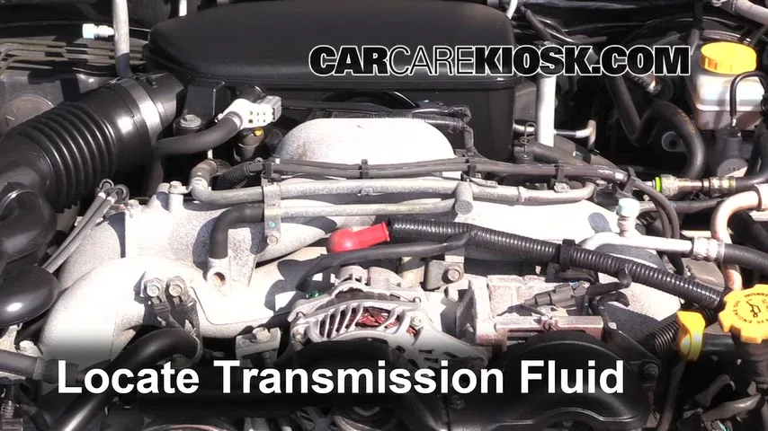 2007 Subaru Impreza 2.5i 2.5L 4 Cyl. Sedan Transmission Fluid Add Fluid